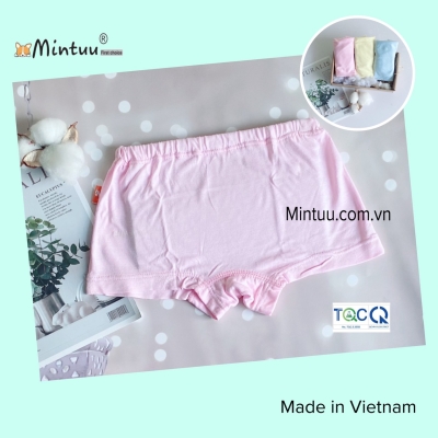 Quần  đùi  chíp cho bé MINTUU, vải  sợi tre