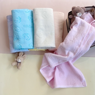 Chăn cho bé khổ 90cm*120cm MINTUU vải cotton trần bông