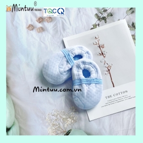Giày vải cotton trần bông cho bé MINTUU