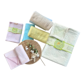 Chăn cho bé khổ 90cm*120cm MINTUU vải cotton trần bông
