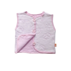 Áo Gile cho bé MINTUU vải cotton trần bông