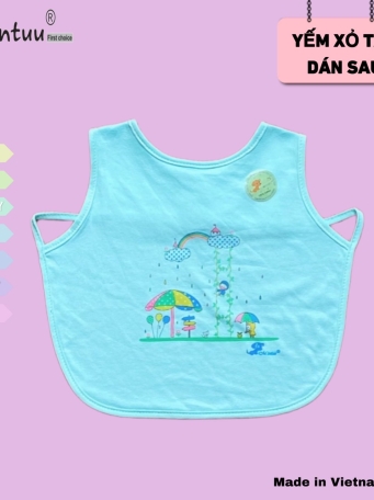 Yếm xỏ dán màu MINTUU