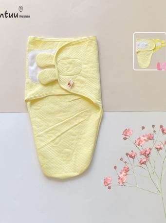 Ủ kén cho bé sơ sinh, chất liệu vải cotton trần bông , thương hiệu MINTUU