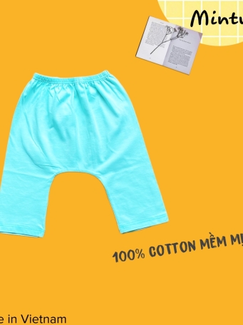 Quần đáy  nêm, quần  đóng  bỉm  màu  MINTUU