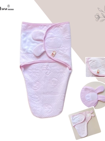 Ủ kén cho bé sơ sinh, chất liệu vải cotton trần bông , thương hiệu MINTUU