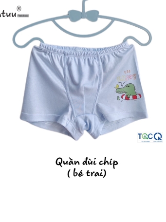 Quần đùi chíp dành cho bé trai, thương hiệu MINTUU, chất liệu sợi tre mềm mịn